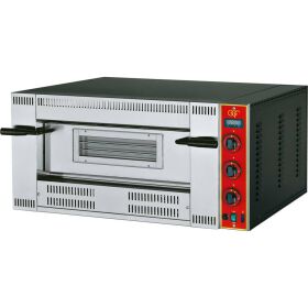 Gas pizza oven for 4 pizzas á 300 mm, 13.9 kW