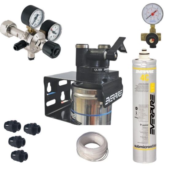 Accessory set for Blusoda fizz mineral water dispensers