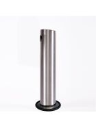 GDW dispensing column made of stainless steel with tap for drinking water