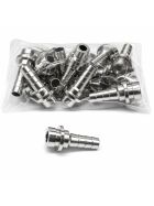 Bier- oder CO² - Schlauchtülle "gerade" aus Edelstahl in verschiedenen Größen