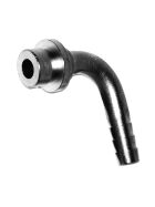 Beer or CO² hose nozzle "bent" made of stainless steel in various sizes