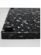 Black / white cutting board 30 x 19.5 cm