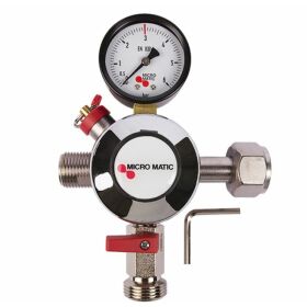 Micromatic pressure reducer for series connection
