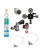 Accessory set for dispensing systems 425 gr soda cylinder conversion kit + Köpikeg