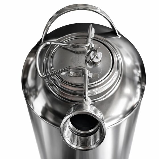 Reinigungsbehälter 10 L Edelstahl ohne Fitting