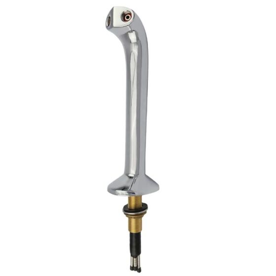 Schanksäule Classic-Elegant 2-leitig chrom NW 7 mm ohne Schankhähne – Schanksäule Modell "Classic-Elegant"