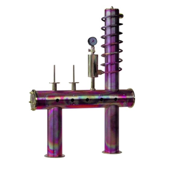Dispensing column model "Brauhaus Kupfer" 6-way