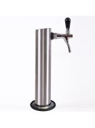 GDW dispensing column stainless steel with tap