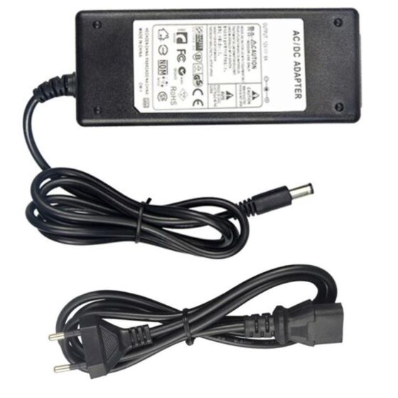 Netzteil 5 A – LED Netzteil / Trafo 230V auf 12V DC – 5A (60 Watt) mit Kaltgeräteanschluss & vergossenem Gehäuse