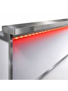 LED Strip Set mit Aluminium Kabelkanal 1A Netzteil  für alle Eckteile