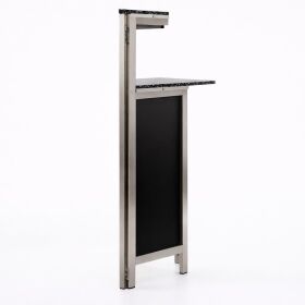 GDW 45° corner piece for long drink counters, stainless steel