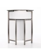 GDW 45° corner piece for long drink counters, stainless steel