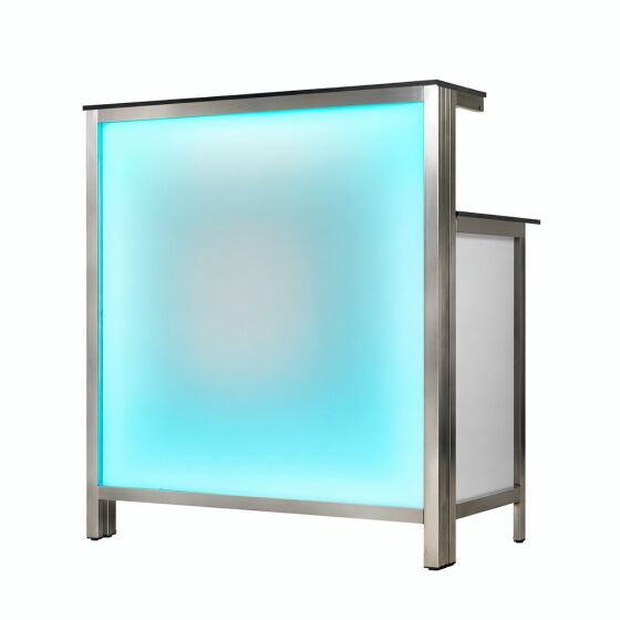 Longdrinktheke mit LED RGB Leuchtkasten – GDW LED-Leuchtkasten-Longdrinktheke