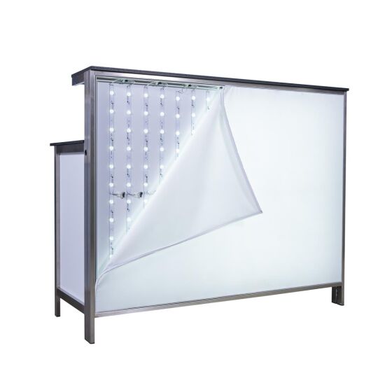 Long drink counter with LED backlighting / Printing included