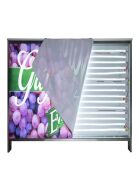 Long drink counter with LED backlighting / Printing included