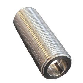 Straight-through socket, groove NW 10 mm, length 150 mm...