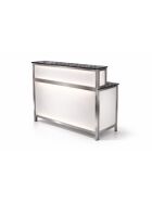 Multi-purpose counter, folding counter & bar attachment with LED light box