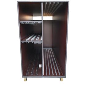 Transport box for counters