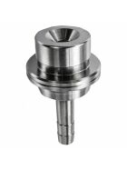 50 x straight 4mm beer hose nozzles