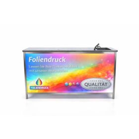 Digital printing for LED folding counters 1.5m front