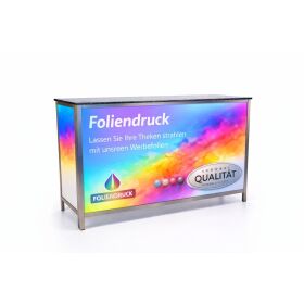 Digital printing for LED folding counters 1.5m front...