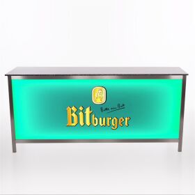 Digital printing for LED folding counters 2m front