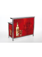 Digital front print long drink counter 1.5 m front & sides