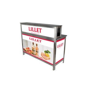 Digital printing for multi-counters 1.25m front & sides