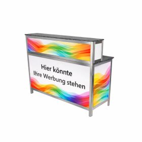 Digital printing for multi-counters 1.5m front & sides