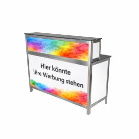 Digitaldruck für Multitheken 2m Front