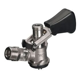 Tap fitting with compensator tap