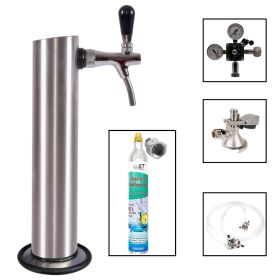 Tap fitting with compensator tap type A (flat cone) 425g soda soda maker