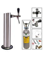 Tap fitting with compensator tap type D (Köpikeg) 2kg + cleaning set
