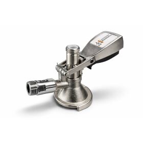 Stainless steel dispensing system 30 L / h from Lindr Complete set with CO², clock, hoses and keg