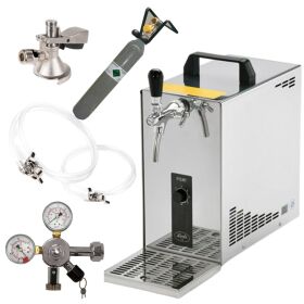 Zapfanlage Edelstahl 35 L/h von Lindr Komplettset mit...