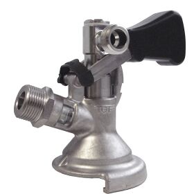 Complete beer bar / tap system for max. 30l barrel white flat keg (A) 500g Co²