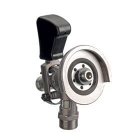 Complete beer bar / tap system for max. 30l barrel white flat keg (A) 500g Co²