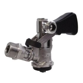 Complete beer bar / tap system for max. 30l barrel white flat keg (A) 500g Co²