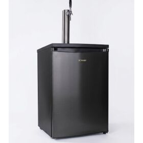 Complete beer bar / tap system for max. 30l barrel white flat keg (A) 2Kg Co²