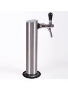 Complete beer bar / tap system for max. 30l barrel white basket keg (S) 2Kg Co²