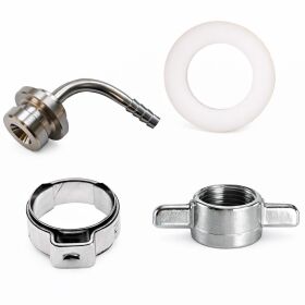 CO2 4 mm gebogen 4-teilig CO2 Schlauchtüllenset