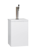 Complete beer bar / tap system for max. 30l barrel white Köpikeg (D) 500g Co²