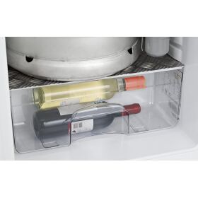 Complete beer bar / tap system for max. 30l barrel silver / gray flat keg (A) 500g Co²