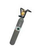 Complete beer bar / tap system for max. 30l barrel silver / gray flat keg (A) 500g Co²