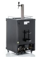 Beer bar complete for max 50l barrel silver 500g flat keg (A)