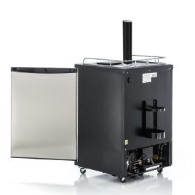 Beer bar complete for max 50l barrel silver 2kg flat keg (A)