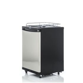 Beer bar complete for max 50l barrel silver 2kg flat keg (A)