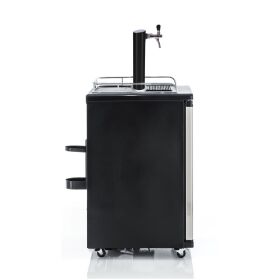 Beer bar complete for max 50l barrel silver 2kg combi keg (M)
