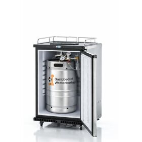 Beer bar complete for max 50l barrel black 2kg combi keg (M)