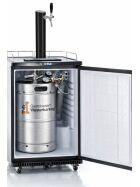 Beer bar complete for max 50l barrel black 2kg combi keg (M)